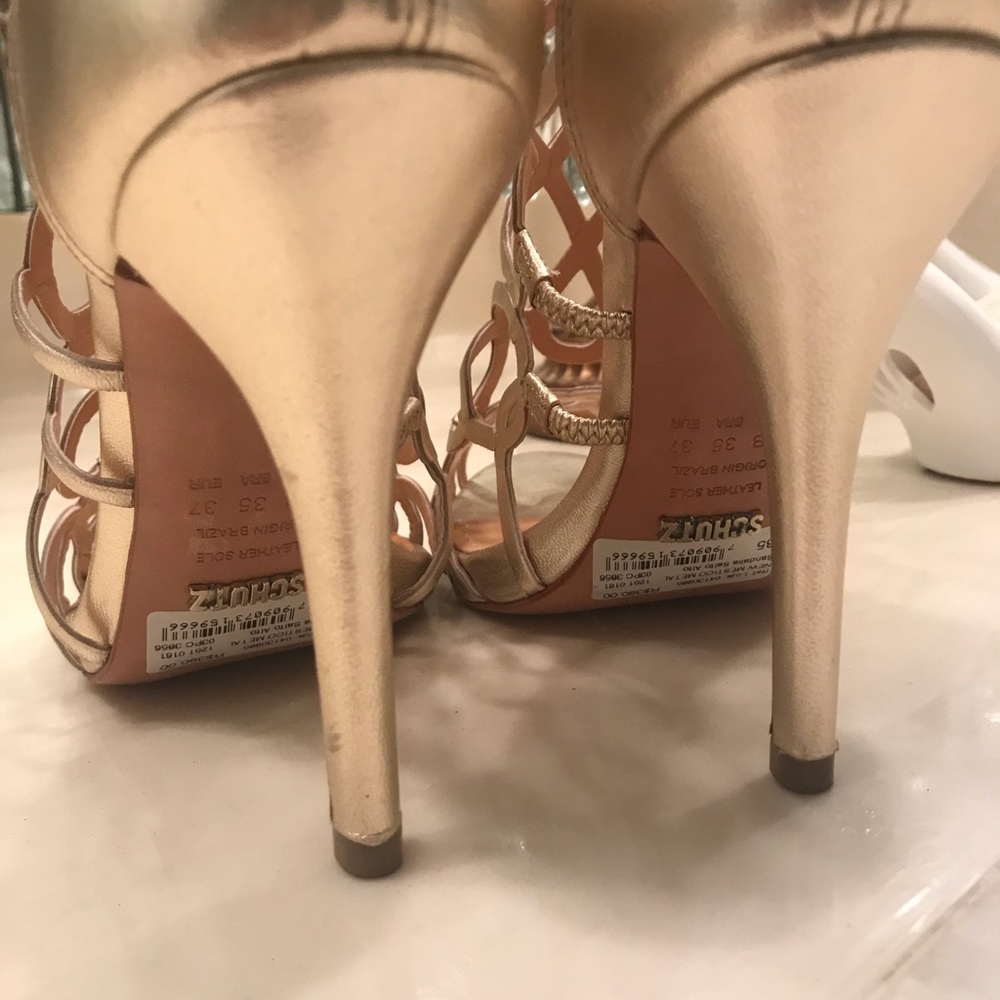 Schutz caged heels sandals - Picture 4 of 6